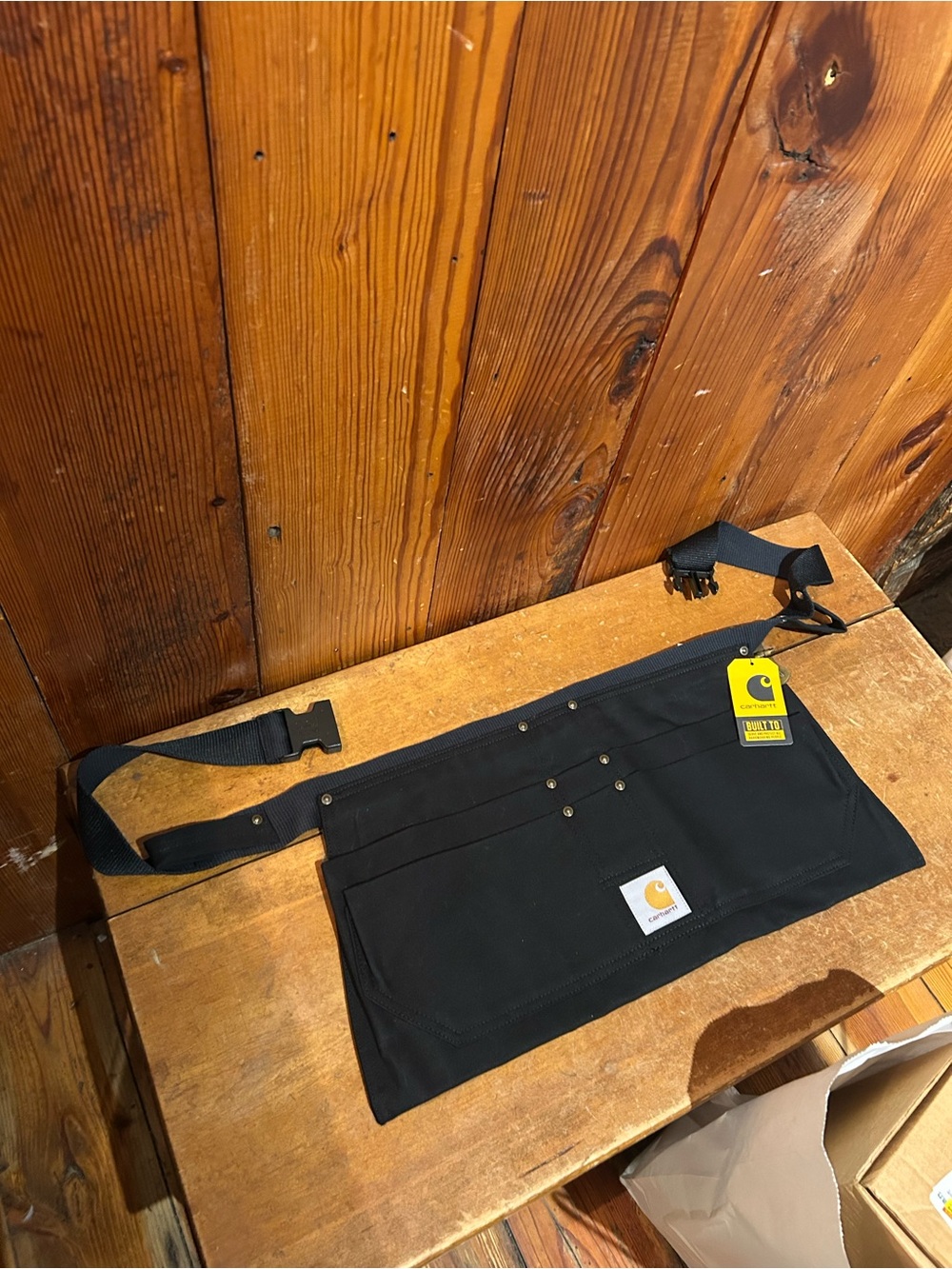 Carhartt Black Canvas Tool Belt Bag